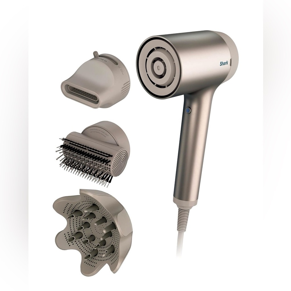 Shark HyperAir HD120BRN Hair Dryer with Attachments